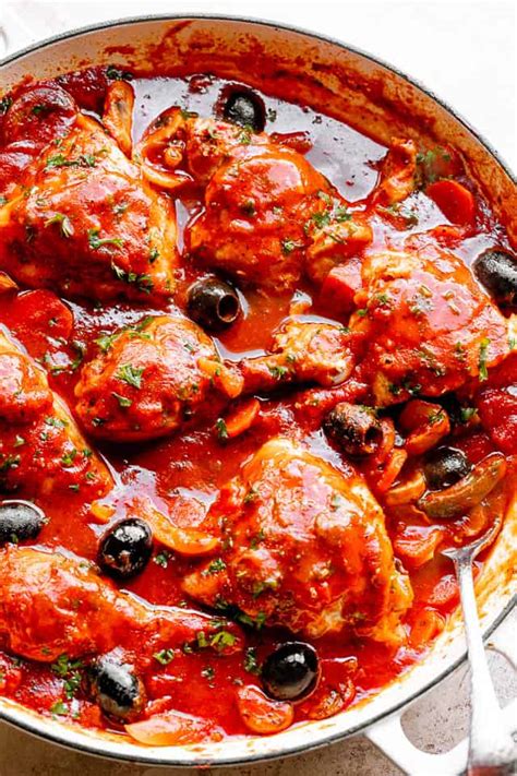 Recipes For Chicken Cacciatore