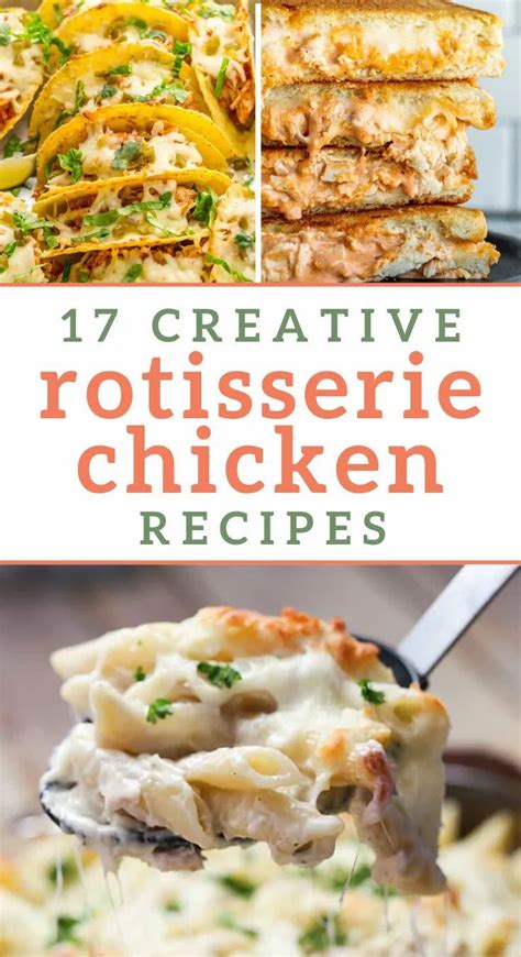 Recipes Using Rotisserie Chicken