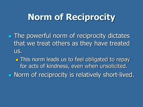 The Power of Giving and Receiving: Unlocking the Reciprocity Norm Psychology Definition