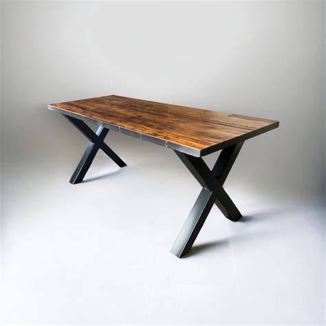 Reclaimed Wood Table Base