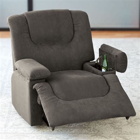 Better Homes and Gardens Big & Tall Recliner with InArm Storage and USB, Multiple Color Options
