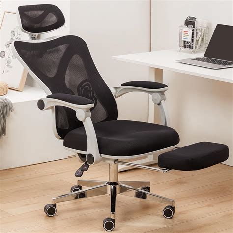 Reclining Office Chair With Leg Rest