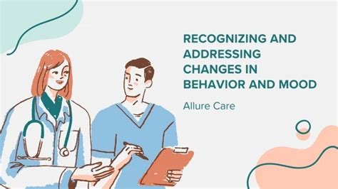 Recognizing Changes in Mood and Behavior
