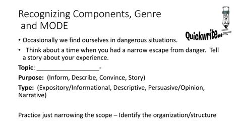 Recognizing Components