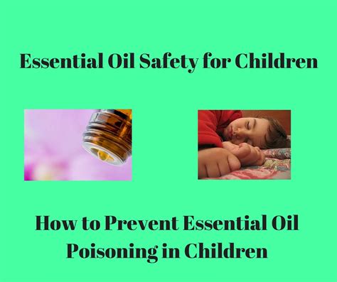 Recognizing and Responding to Essential Oil Poisoning
