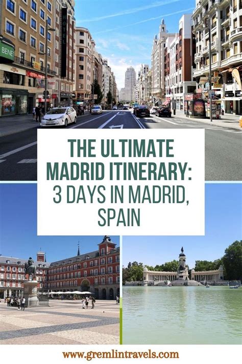 Recommendations for Madrid