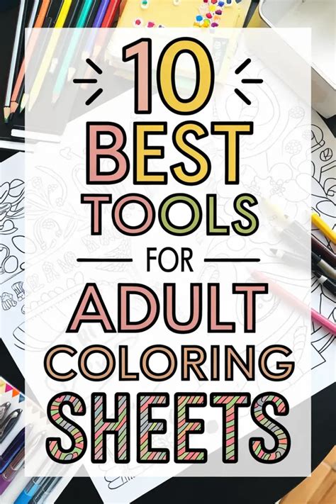 Recommended Coloring Tools and Techniques