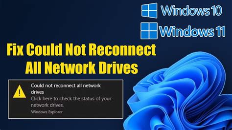 Reconnecting All Network Drives
