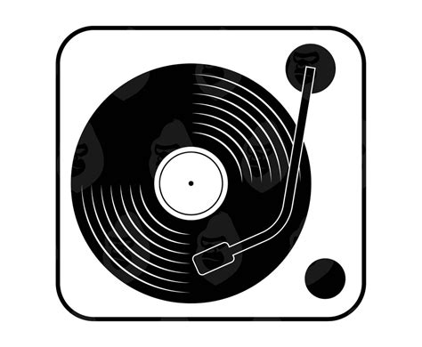 Spin Your Way into Nostalgia: Unleash the Charm of Record Player Svg