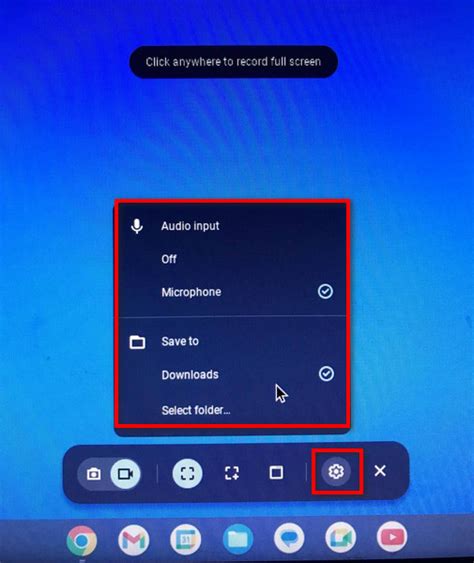 Record Screen on Chromebook with the New Capture Mode