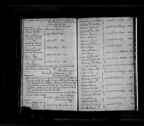 Recording the Marriage The Return Process