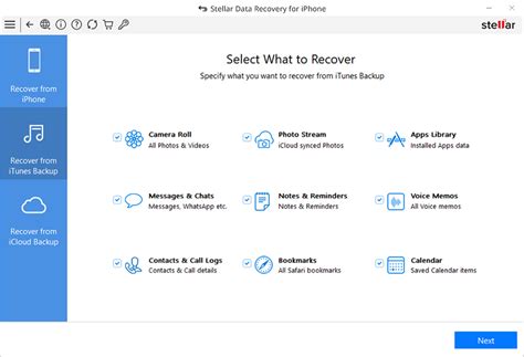 Recover Data from iTunes