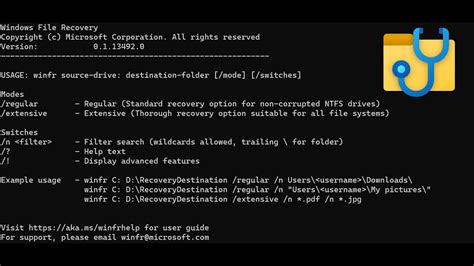 Recover Deleted Files Using Windows Recovery Tool