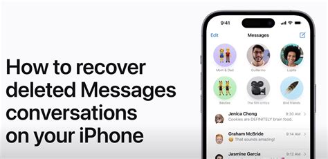 Recover Deleted Messages on Messenger iPhone