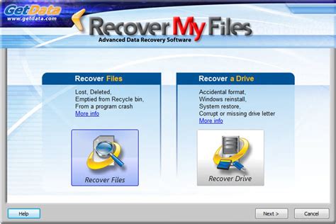 Recover My Files: Features