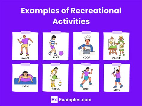 Recreational Activities Comparison