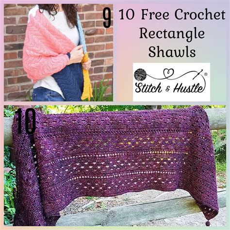 Rectangle Free Crochet Prayer Shawl Patterns