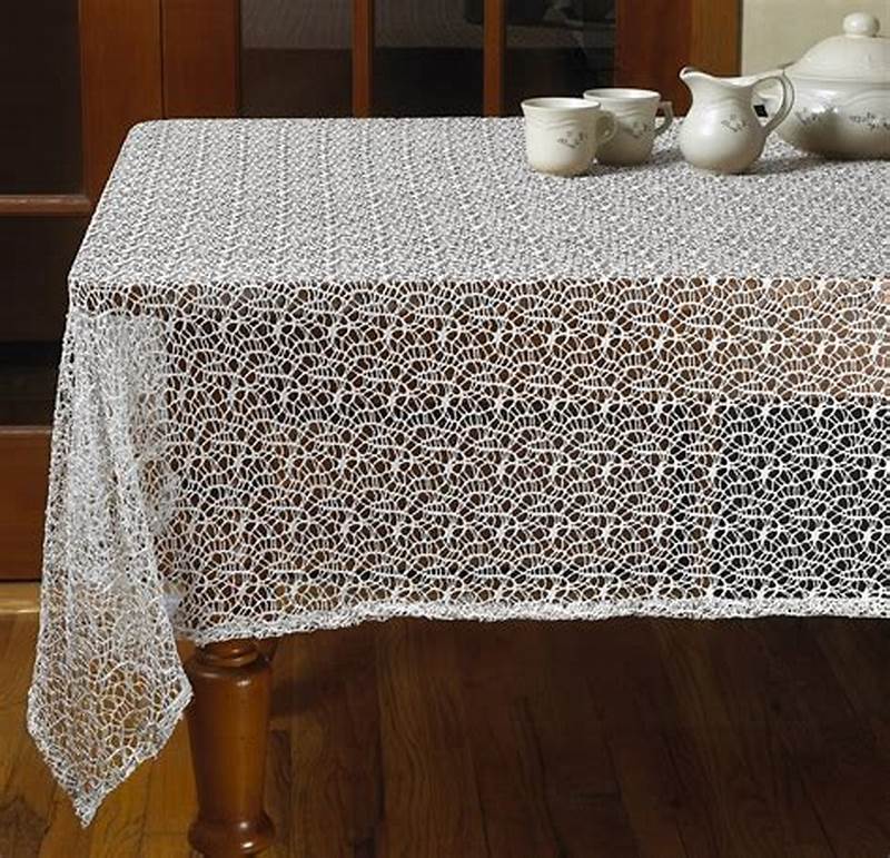 Rectangular Crochet Tablecloth Pattern
