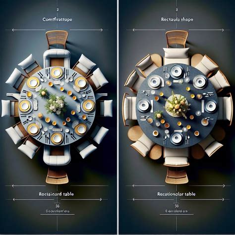 Rectangular vs Round Seating for Your 6ft Table