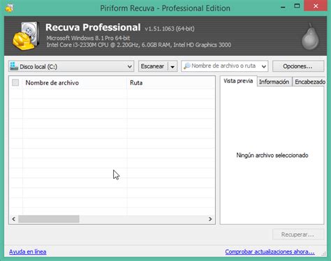 Recuva Gratis Windows 7