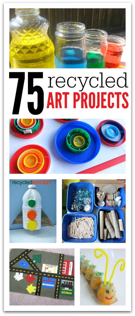Recycled Art Projects For Elementary