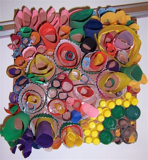 Recycled Art Projects For Middle School