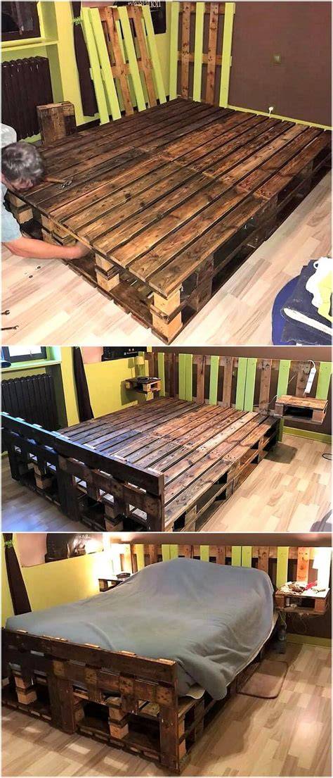 Recycled Pallet Art Frame