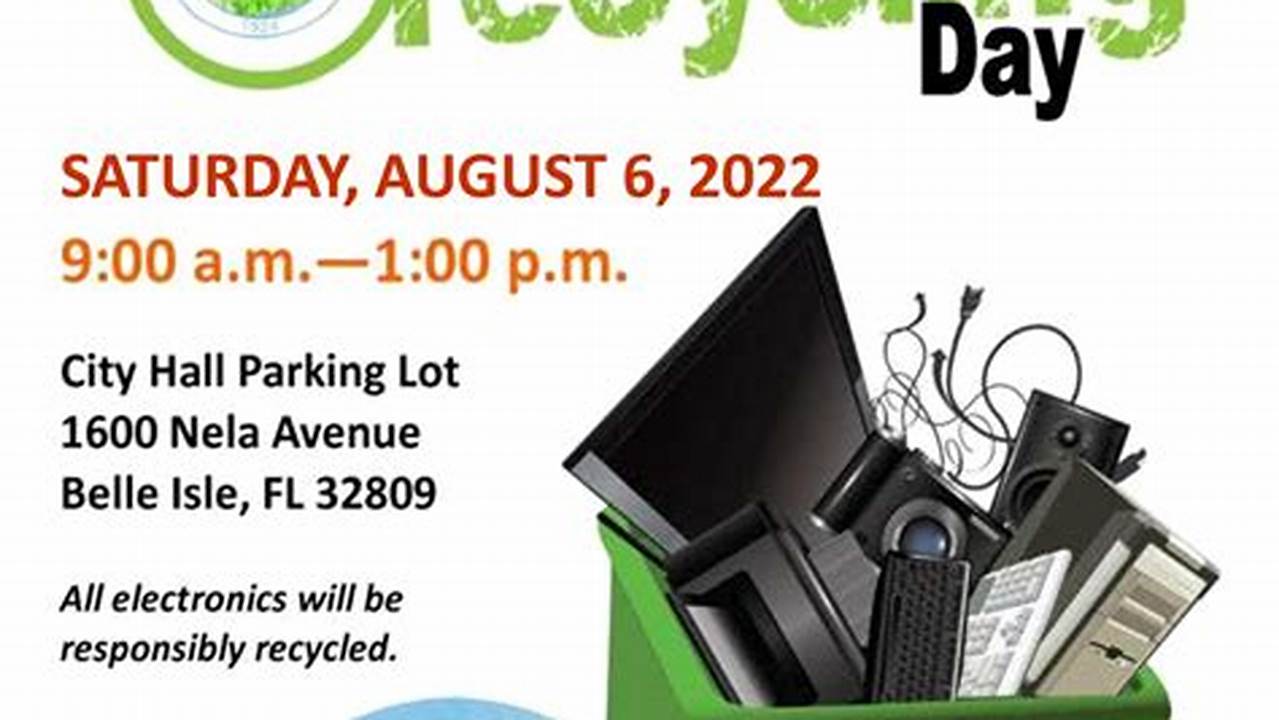 Recycling Events Near Me 2024