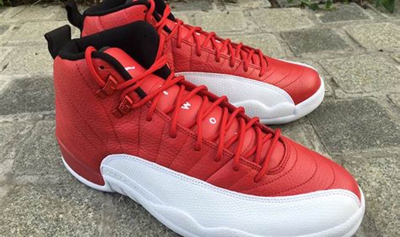 Red And White 12s Release Date 2024