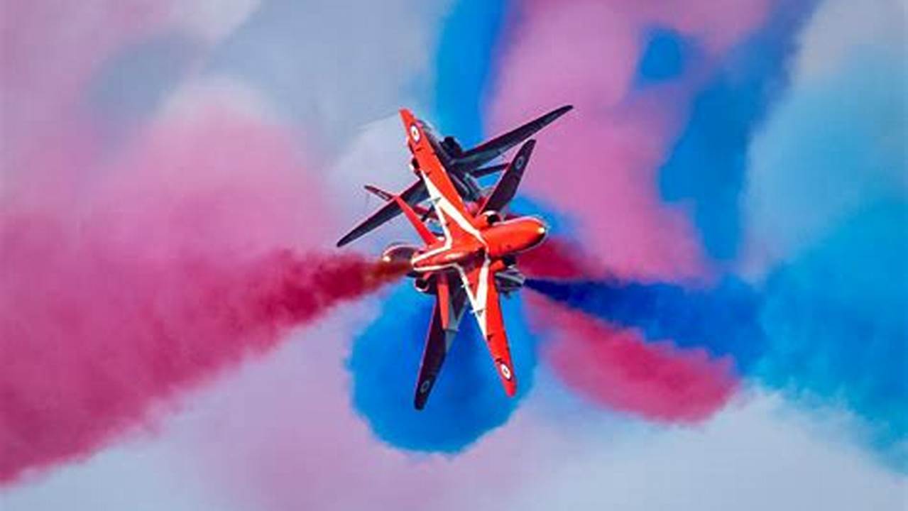 Red Arrows Display 2024