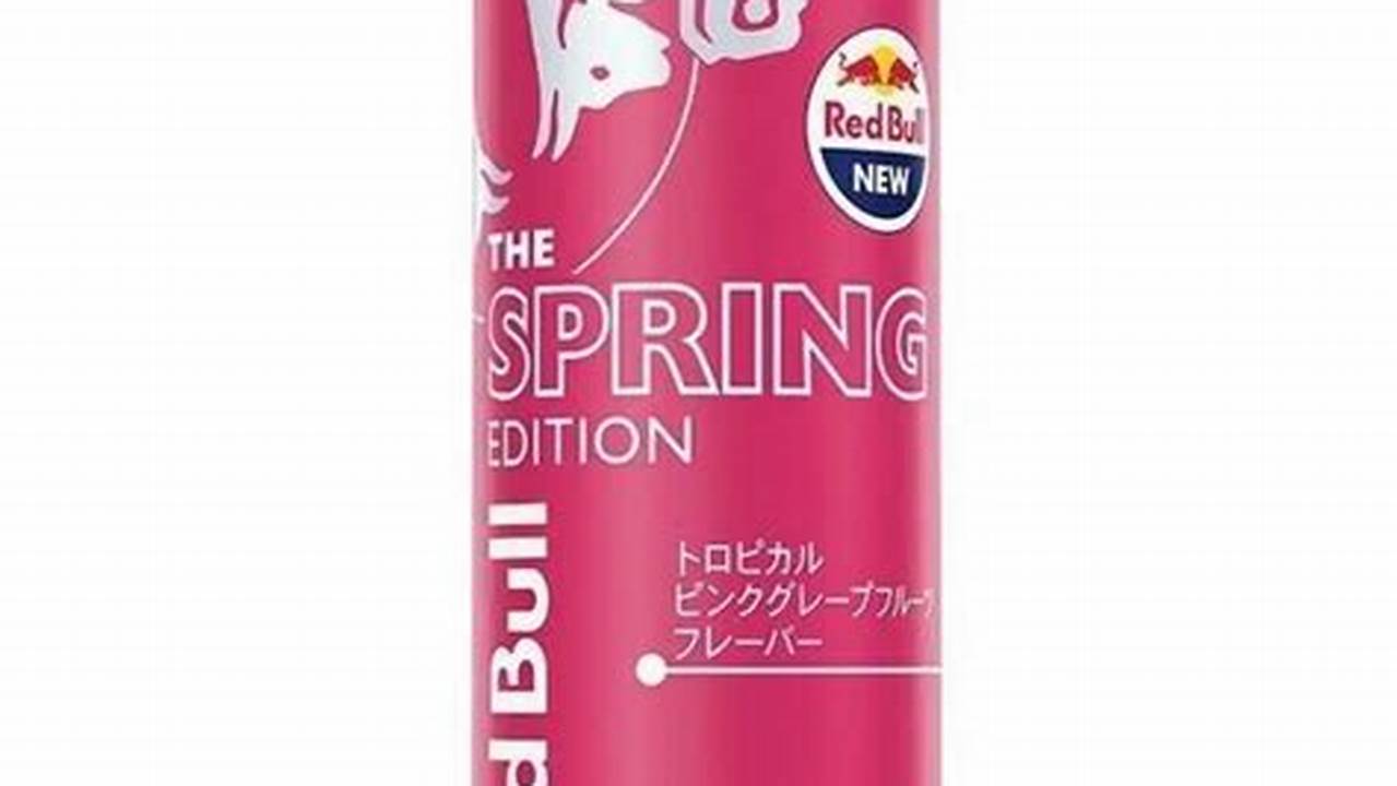 Red Bull Spring Edition Ean 2025 Red Bull