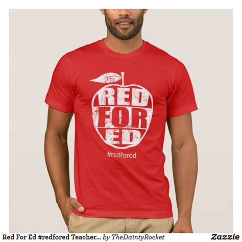 Show Your Support for Education with Red For Ed T-Shirts