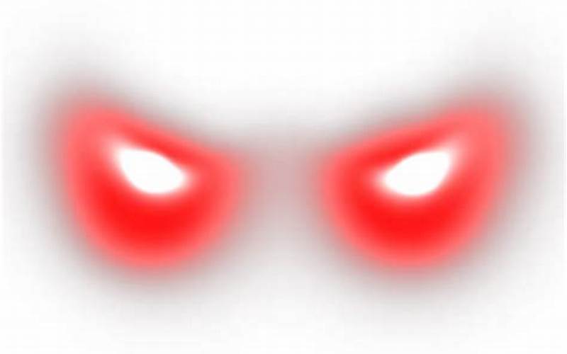 Red Glowing Eyes Png In Gaming Graphics