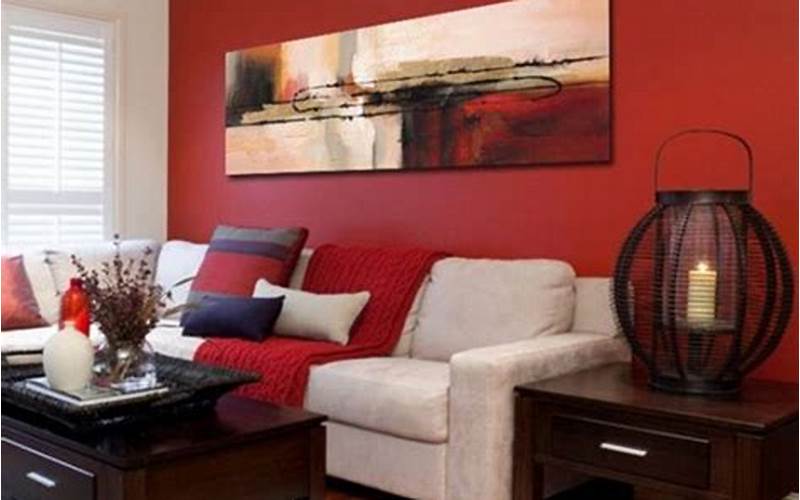 Red Living Room Paint Ideas