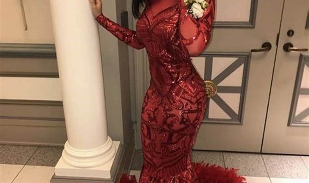 Red Prom Dresses 2024 Black Girl - Meggi Aveline