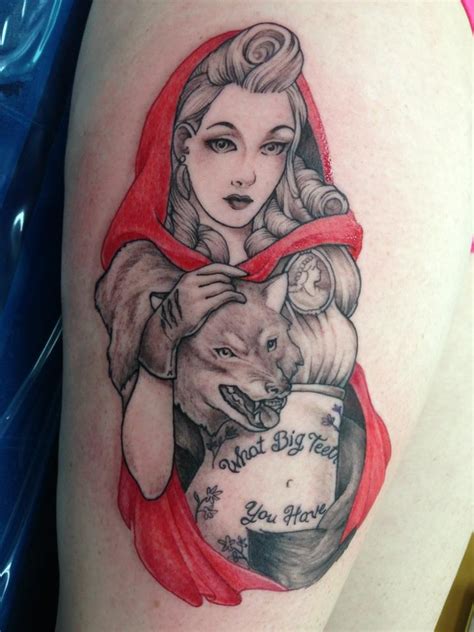 20 Wise Little Red Riding Hood Tattoos Tattoodo