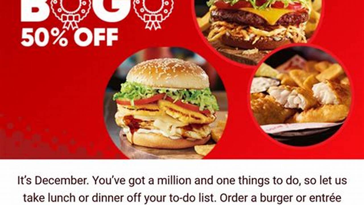 Red Robin Promo Code 2024