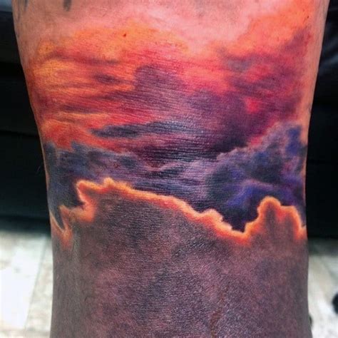 Red Sky Tattoo Inspiration Natural Bang