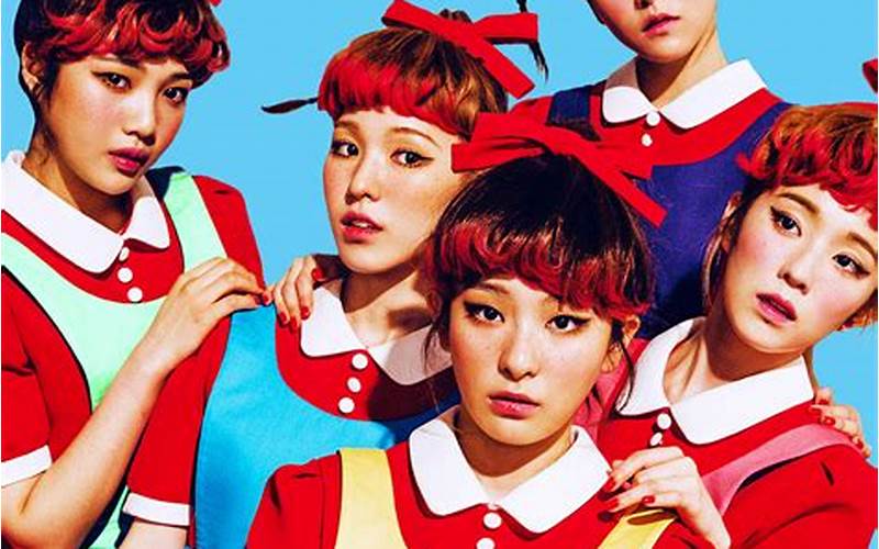 Red Velvet The Red Album Cover