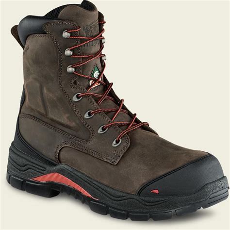 Red Wing Men’s 8inch Waterproof, Insulated Boot (1412) Nutmeg — Dave's New York