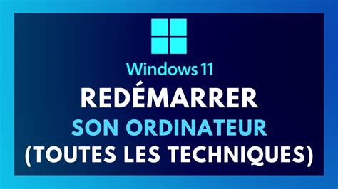 Redémarrer ordinateur