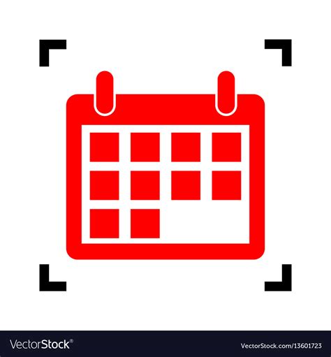 Red Calendar Icon