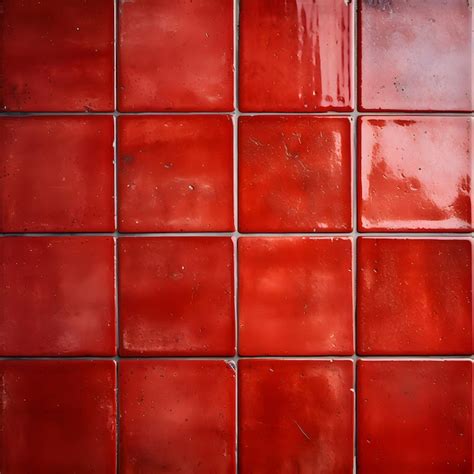 Vibrant Red Ceramic Tile for Stunning Home Interiors