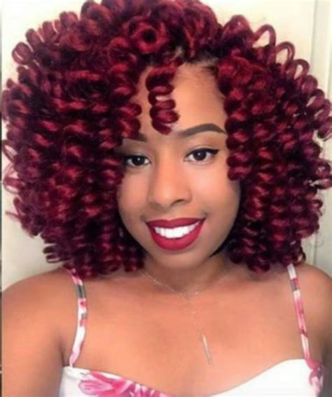 Red Crochet Hair