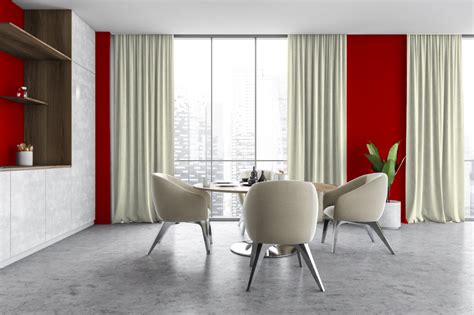 Red Curtain Colors