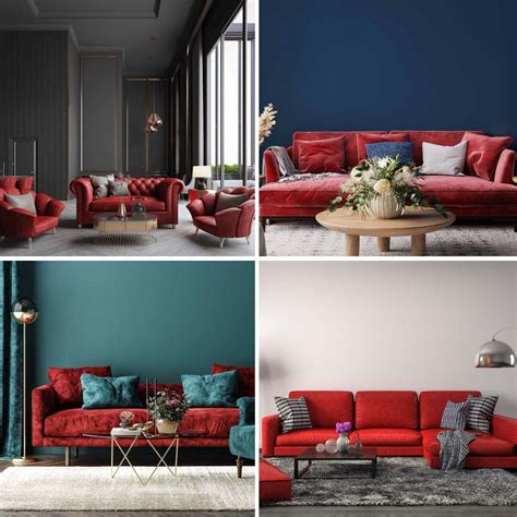 Red Furniture Colors