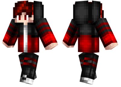 Unleash Your Fiery Minecraft Identity with Red Hair Skin - Set Your Game Ablaze!