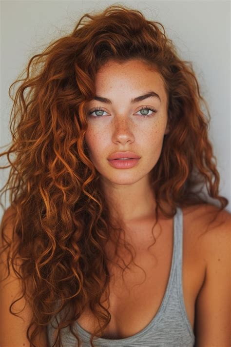 Fiery Tresses and Sun-Kissed Skin: Unleashing the Power of Red and Tan Beauty!
