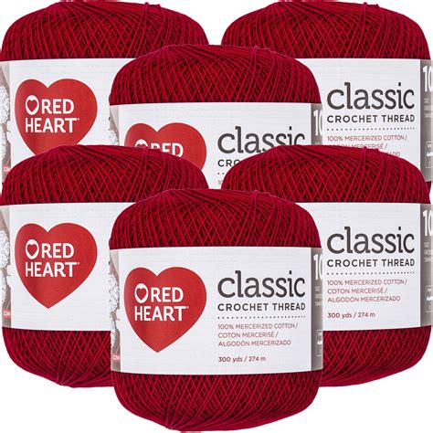 Red Heart Crochet Thread