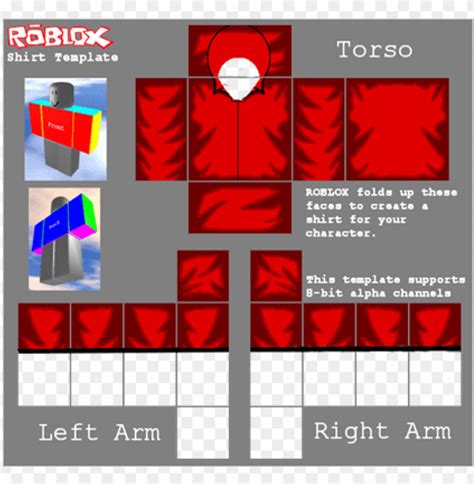 Red Jacket Roblox Roblox Clothes Free design Templates for all 
